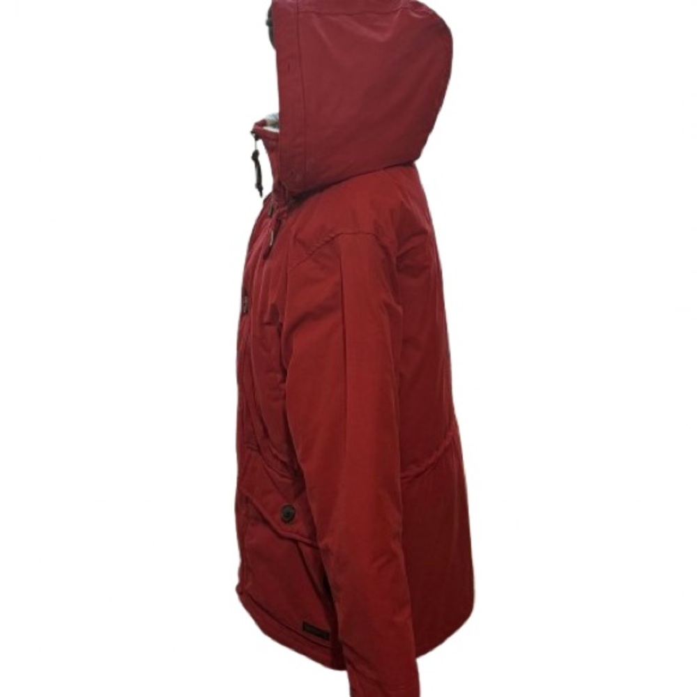 Abercrombie & Fitch Hooded Ultra Parker Down Jacket Coat
Mens Red Large - Picture 13 of 16